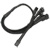 Nanoxia 3-Pin Molex auf 4 x 3-Pin Adapter - 30 cm