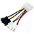 12 Volt Multi Adapterkabel 4- auf 3-Pol - 12 V/5 V