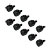 Thumbscrews Schwarz - 10er Set