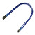 Nanoxia 3-Pin Molex Verl�ngerung - 30 cm - blau