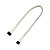 Nanoxia 4-Pin PWM Verl�ngerung - 30 cm - wei�