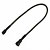 Nanoxia 3-Pin Molex Verl�ngerung - 30 cm - carbon
