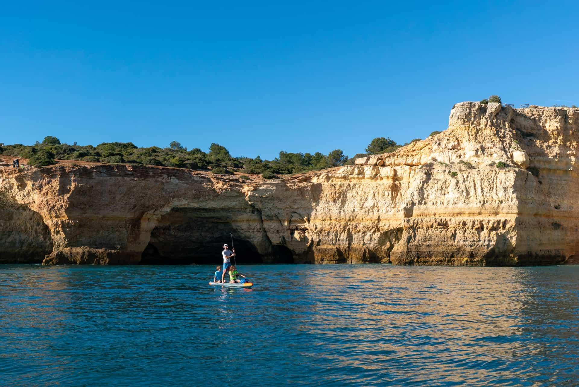 visiting Benagil paddle