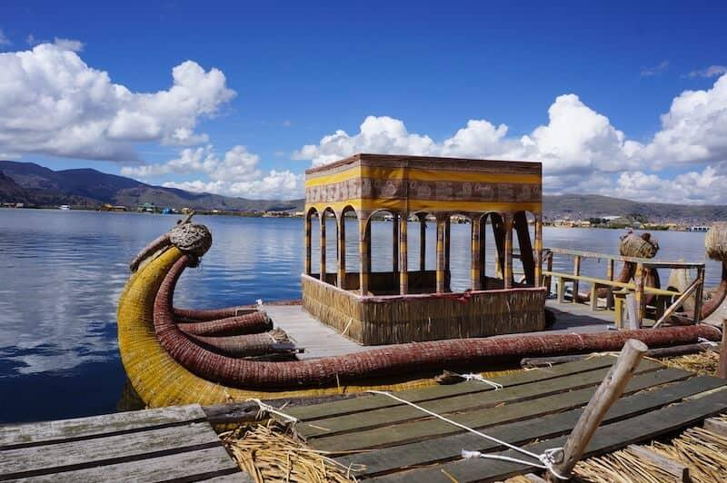 At Lake Titicaca