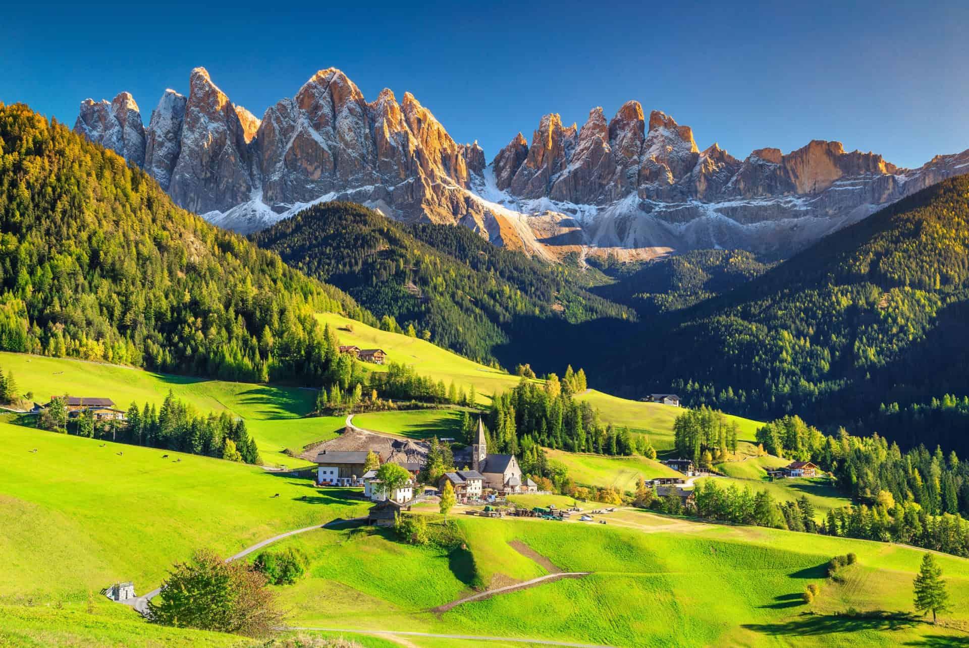 dolomites in summer