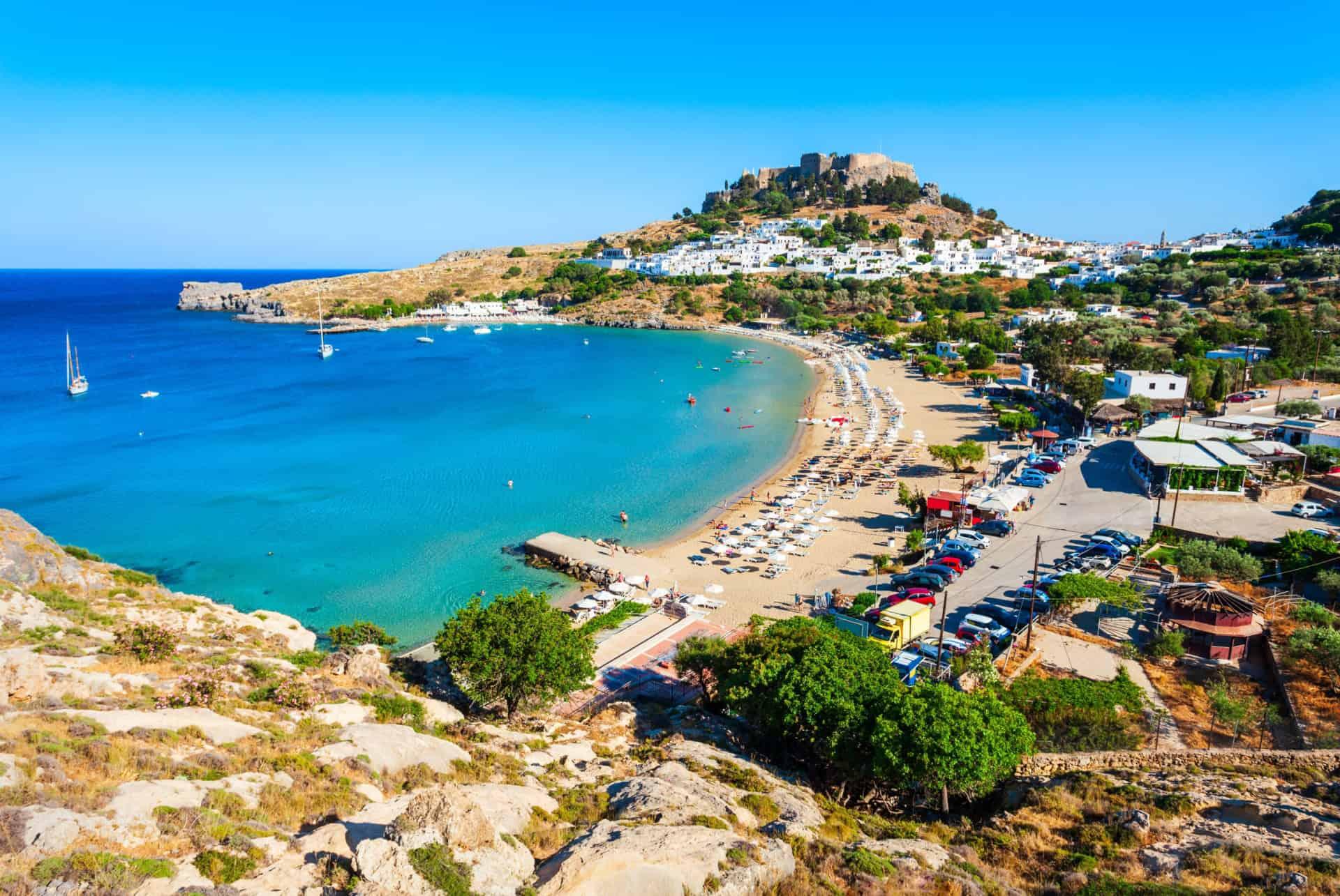 lindos beach