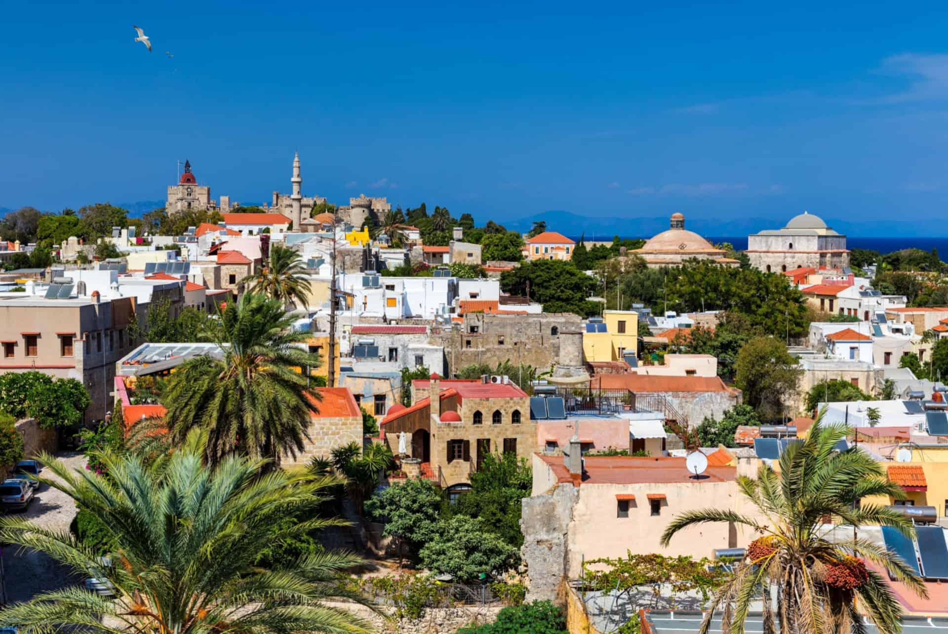 old town of rhodes