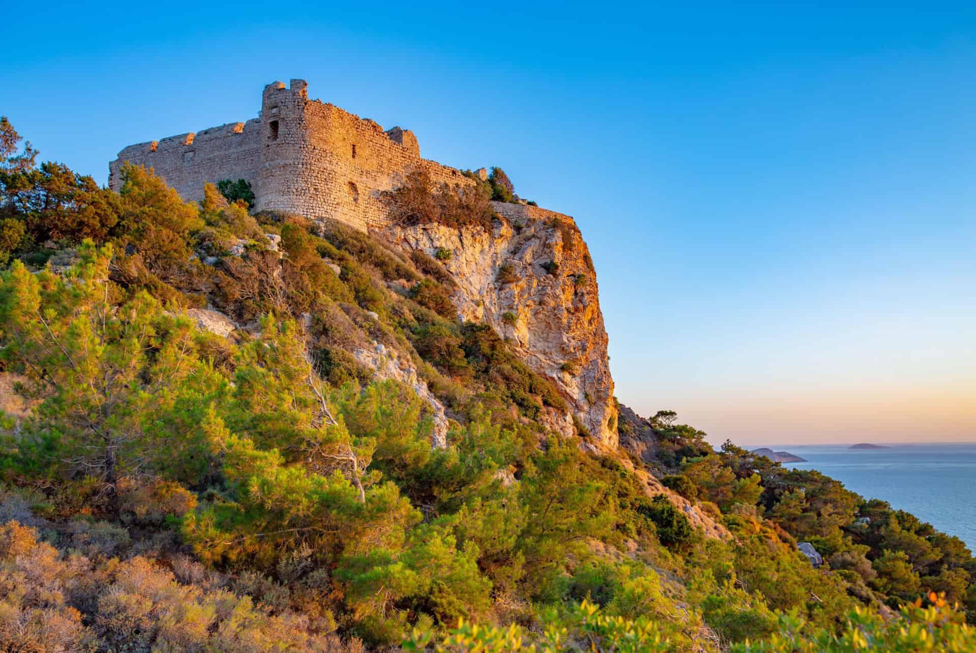 kritinia castle rhodes
