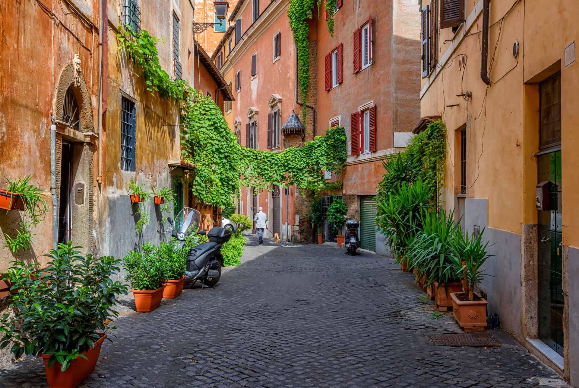 visit rome and trastevere