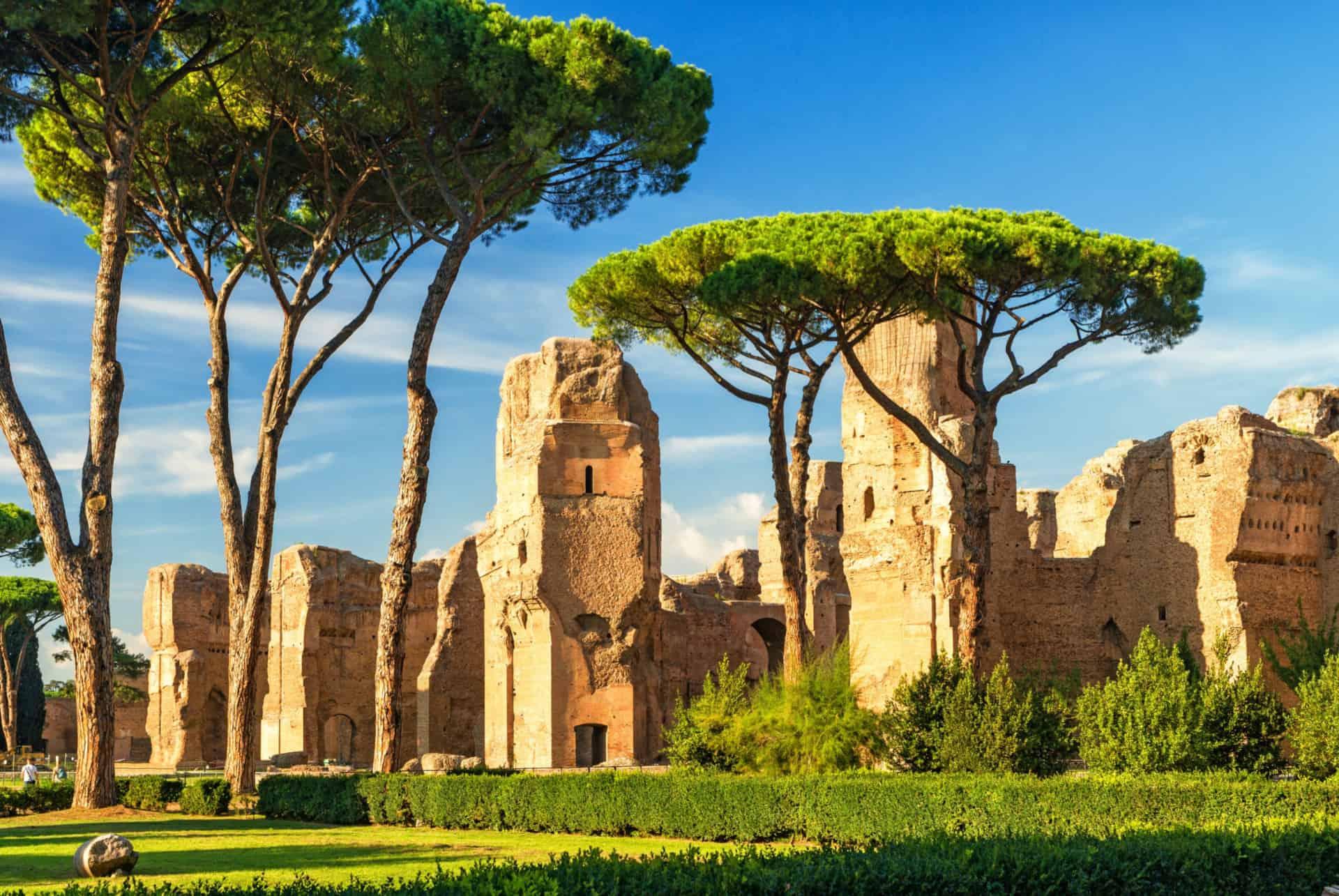 visit rome baths of caracalla