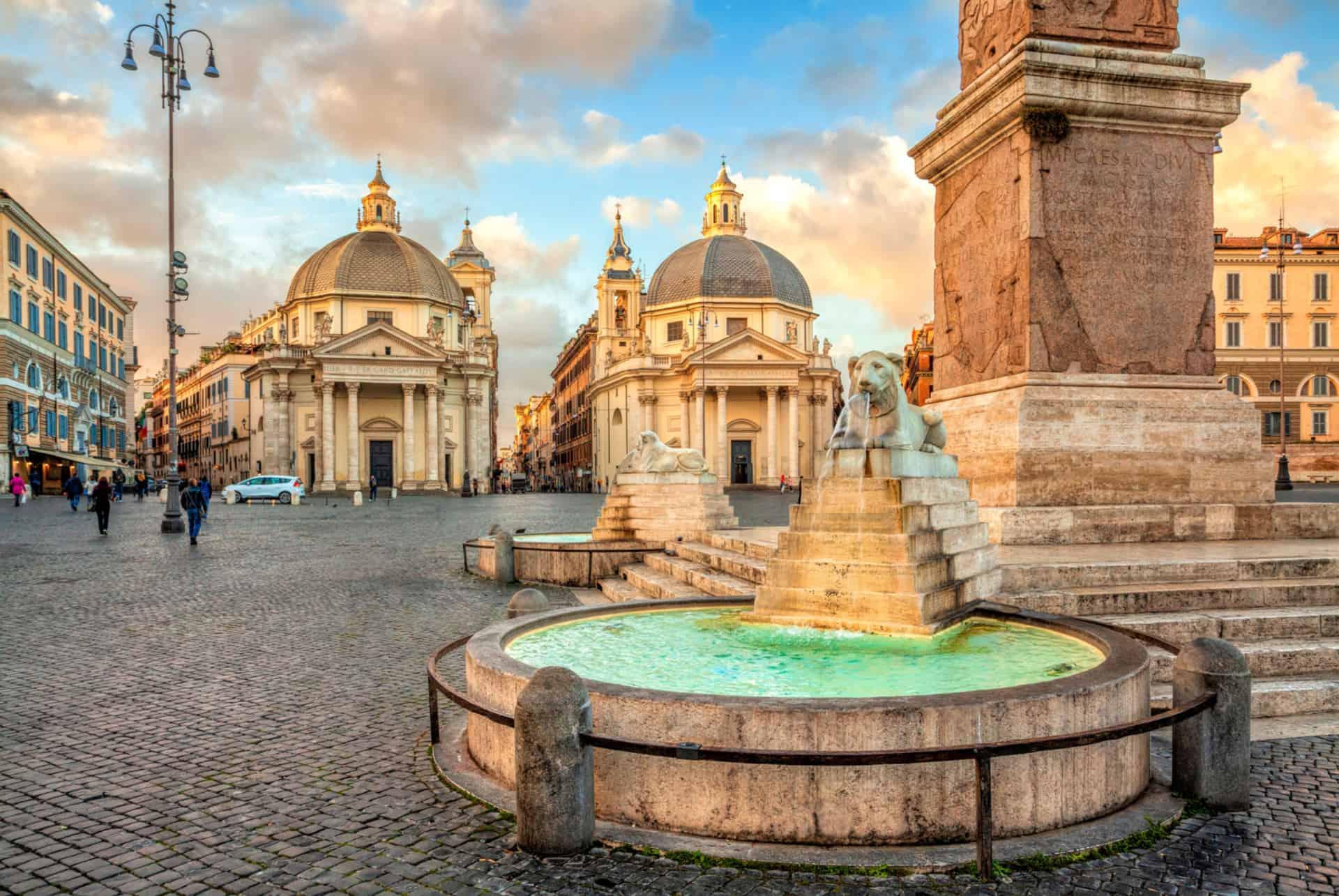Piazza del Popolo in Rome