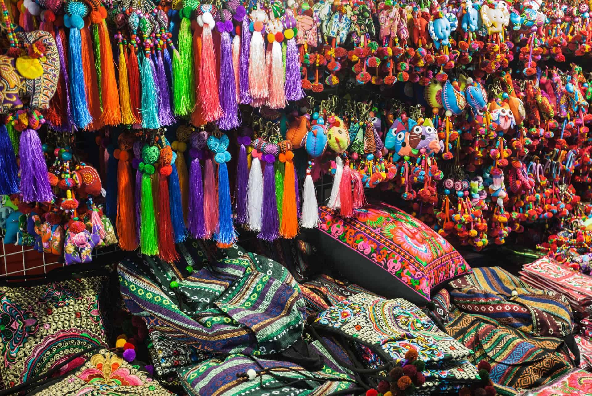 night bazaar market