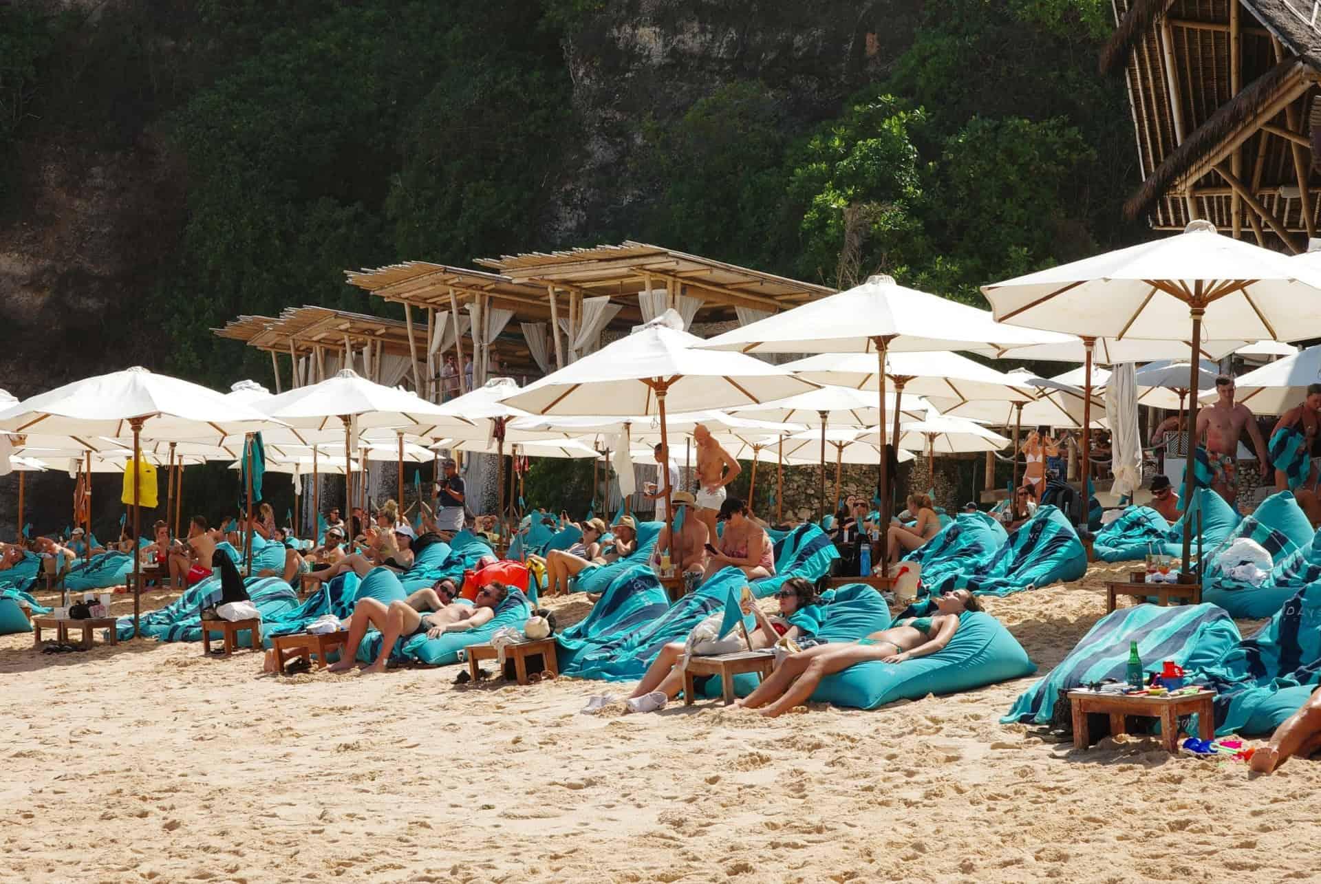 beach in bali in july
