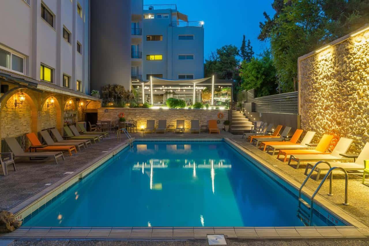 where to stay in athens glyfada outside