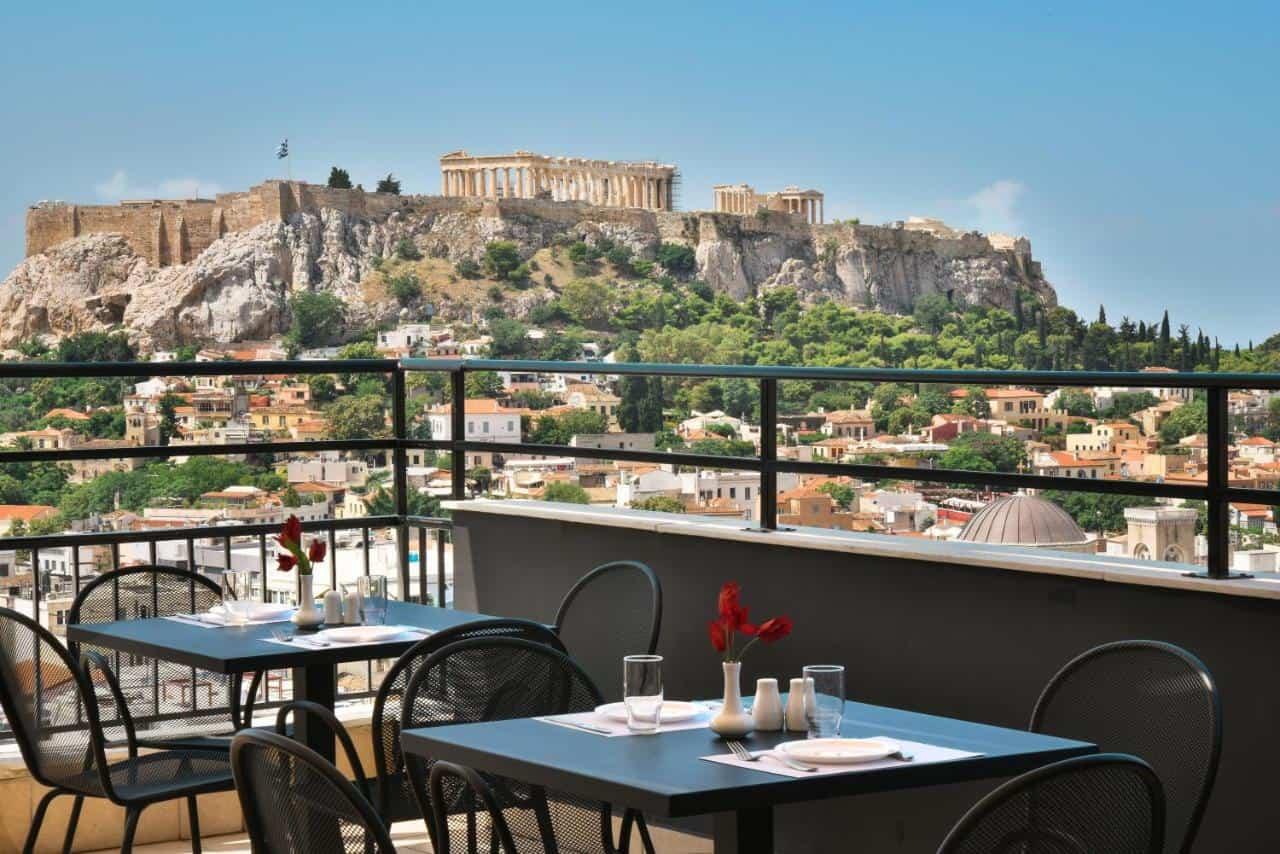 where to stay in athens monastiraki outside
