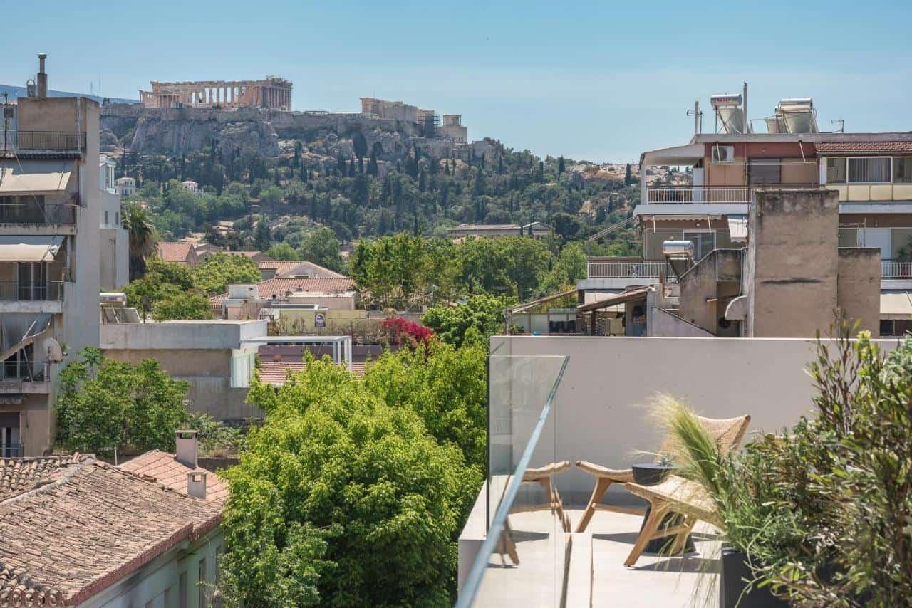 where to stay in athens gazi outside