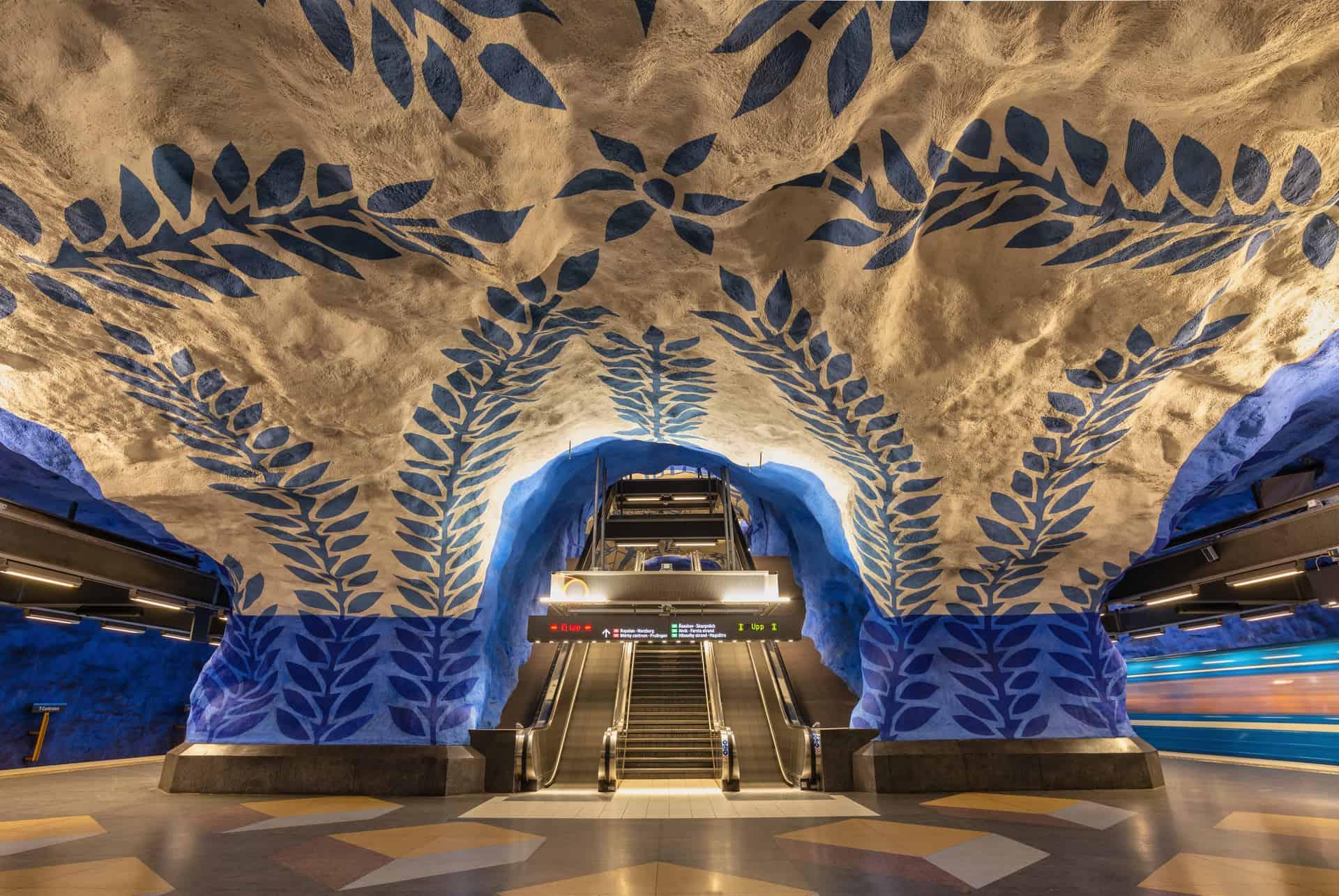 Metro station T-Centralen in Stockholm