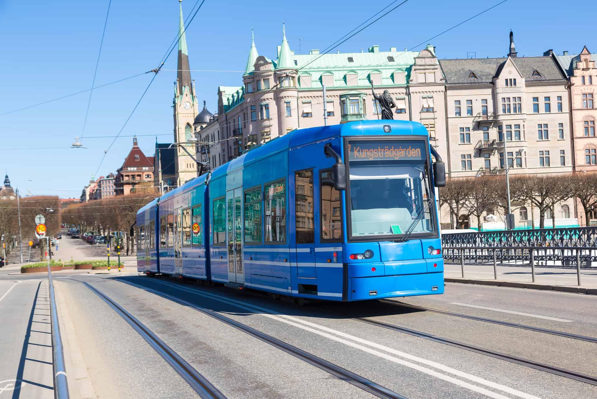 Tram in Stockholm