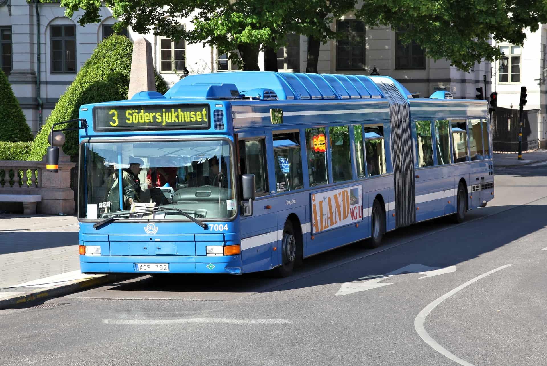 Bus in Stockholm