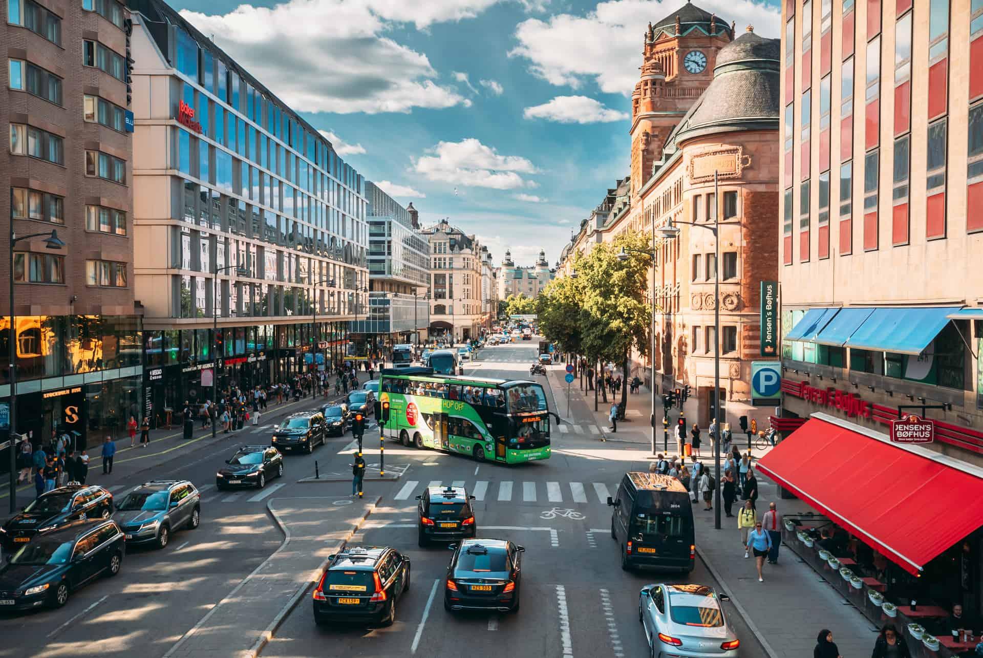 Driving in Stockholm