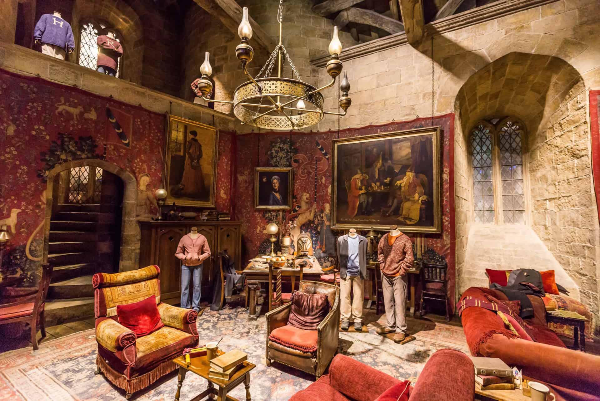 gryffindor common room harry potter studios