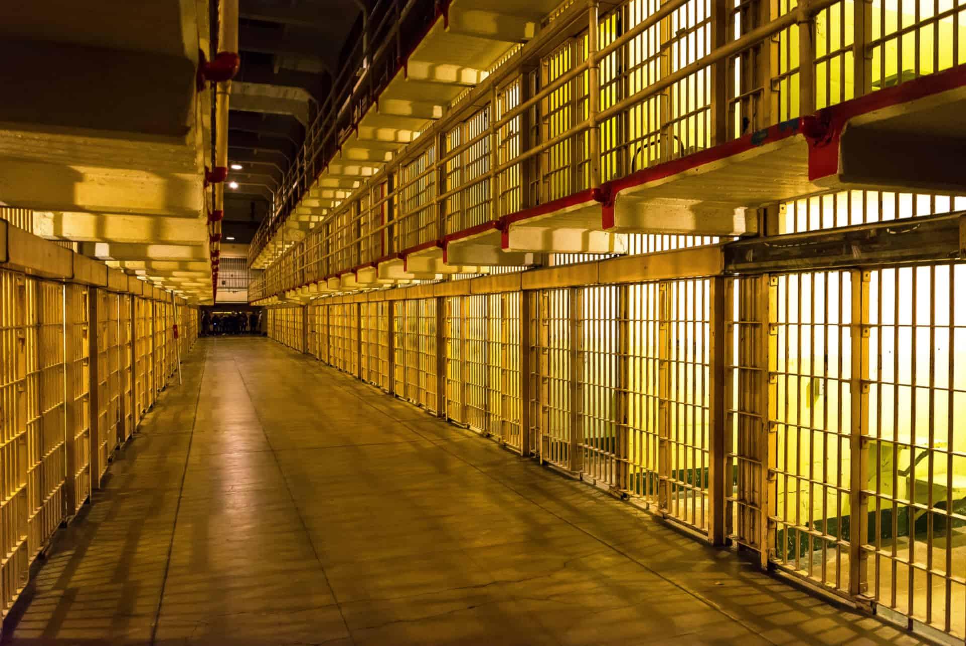 inside alcatraz prison