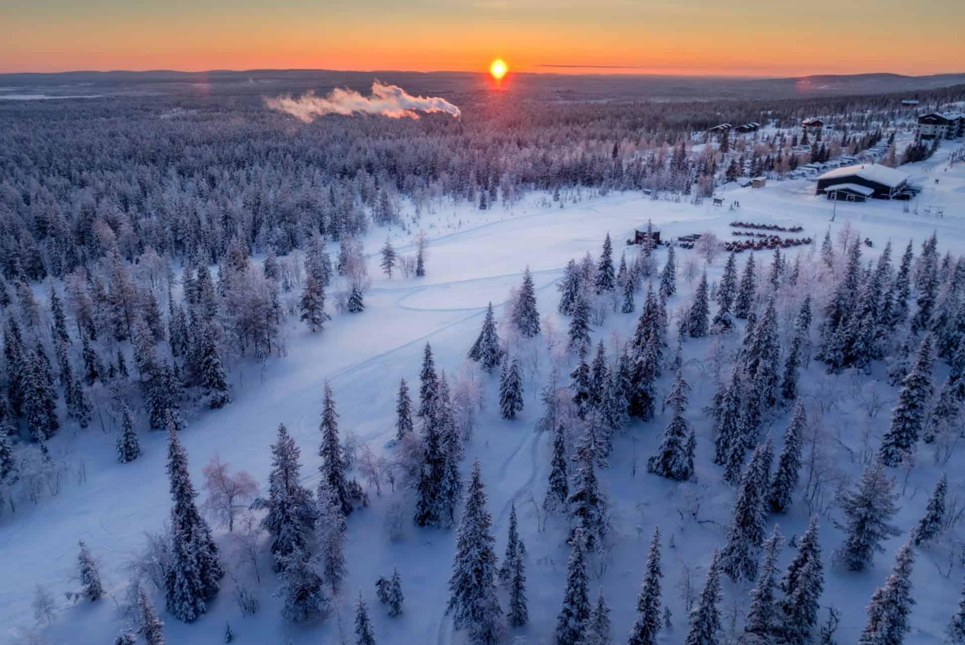 where to go in december lapland