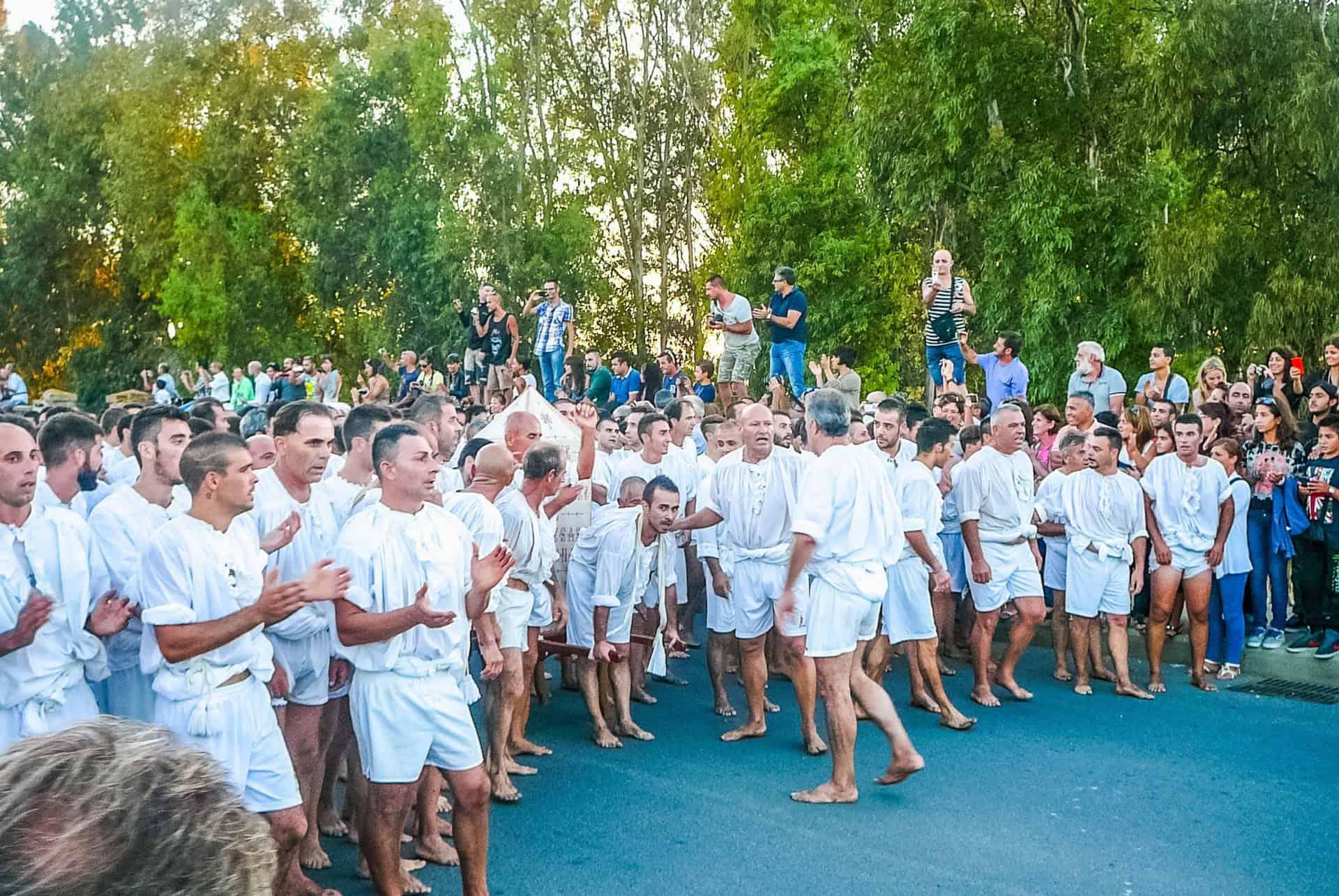 Barefoot race