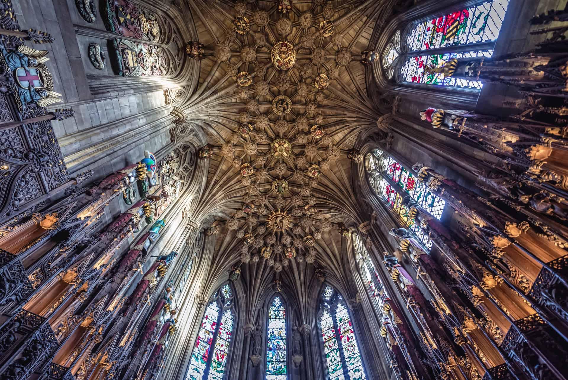 edinburgh in 2 days st giles cathedral ceiling