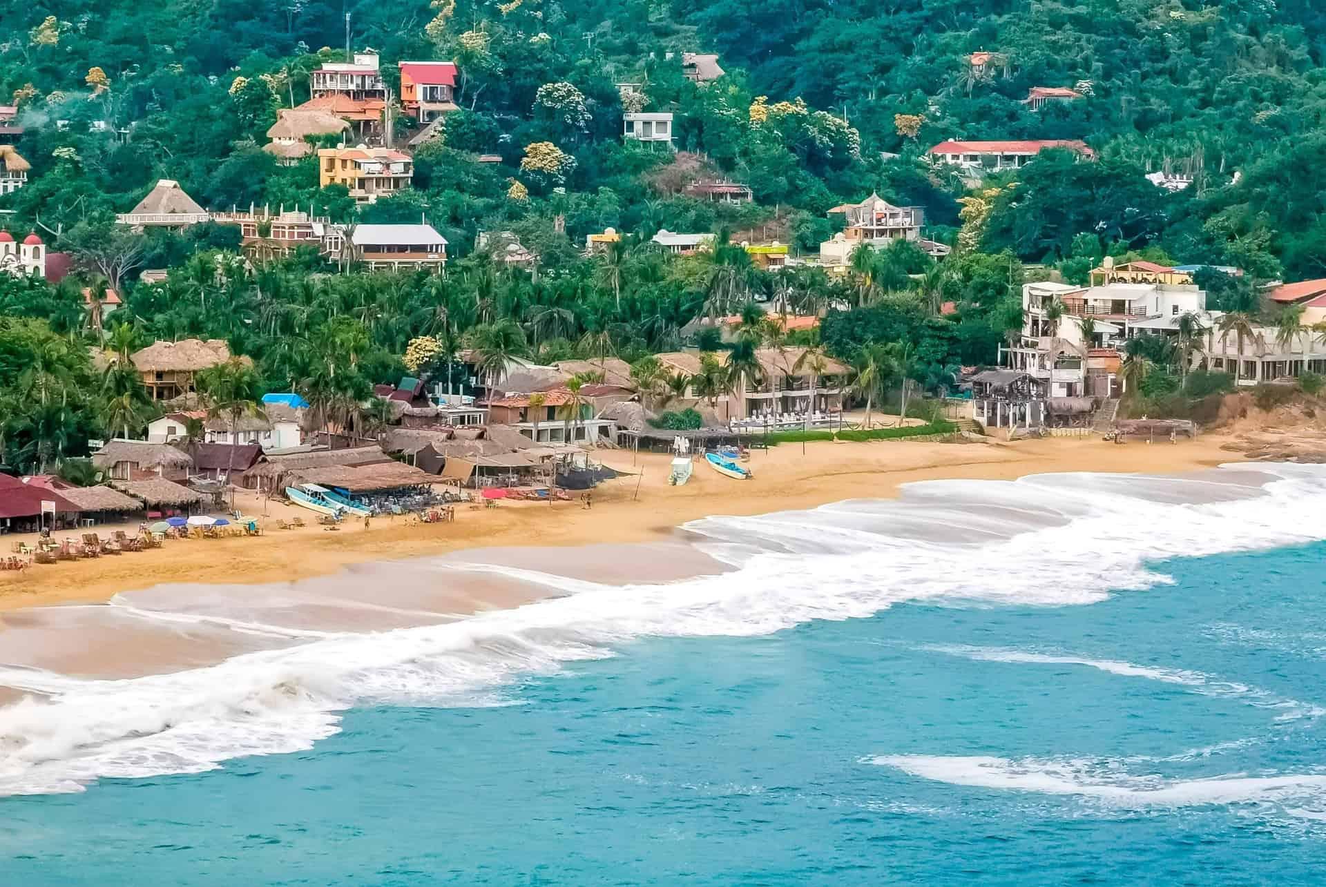 the most beautiful beaches in Mexico Playa de Mazunte