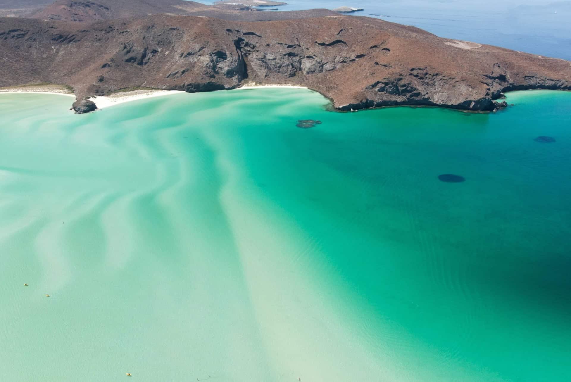 the most beautiful beaches in Mexico Playa Balandra