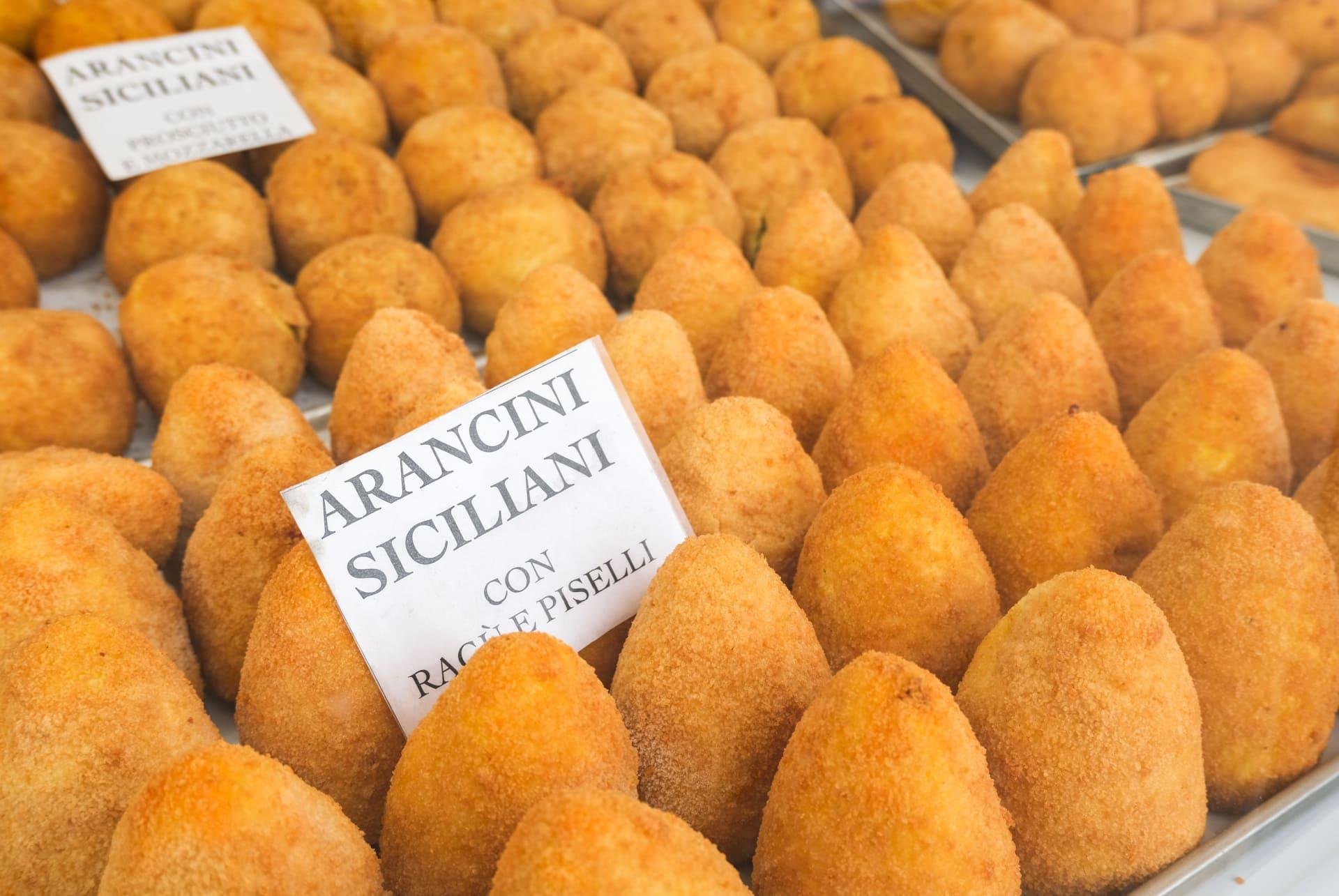 Arancini in Sicily