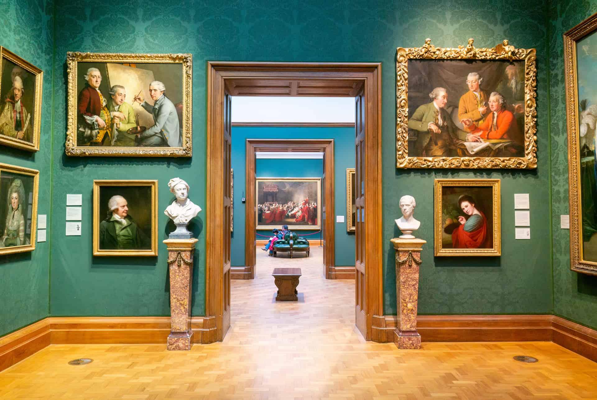 London in April National Gallery