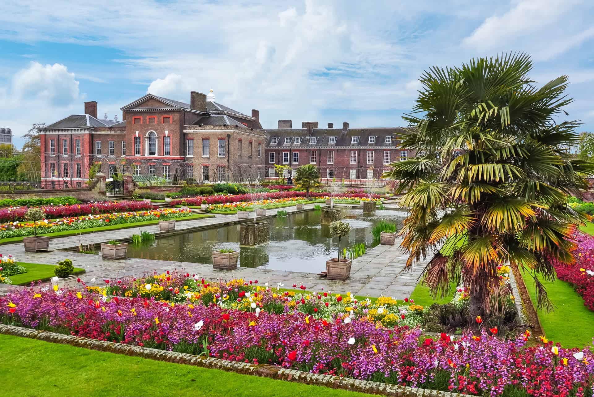 London in April Kensington Garden