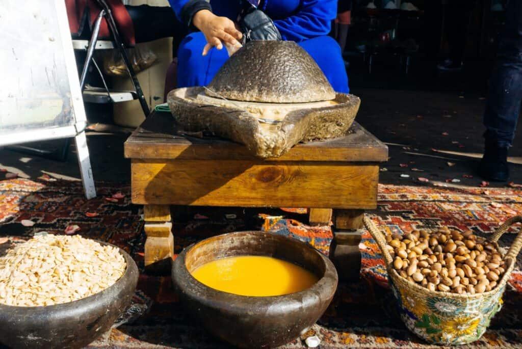 argan oil production