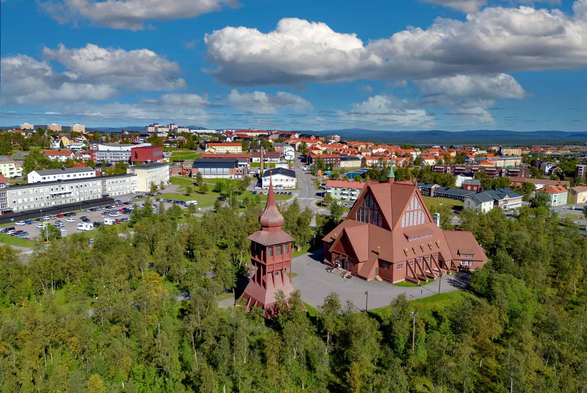 where to stay in kiruna city center