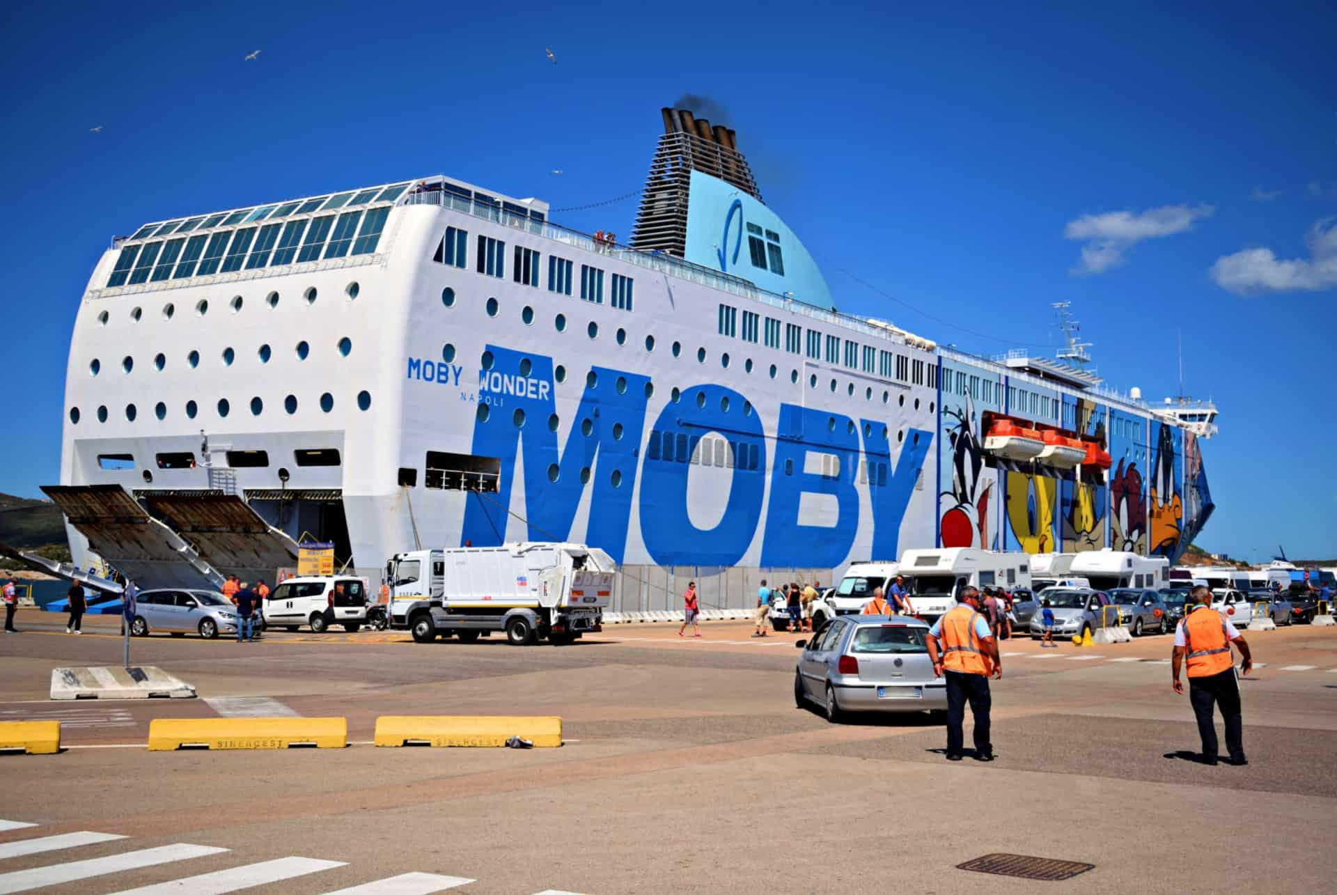 moby lines ferry to corsica
