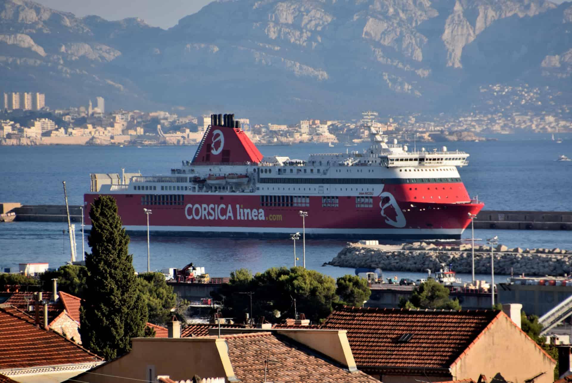 corsica linea ferry to corsica