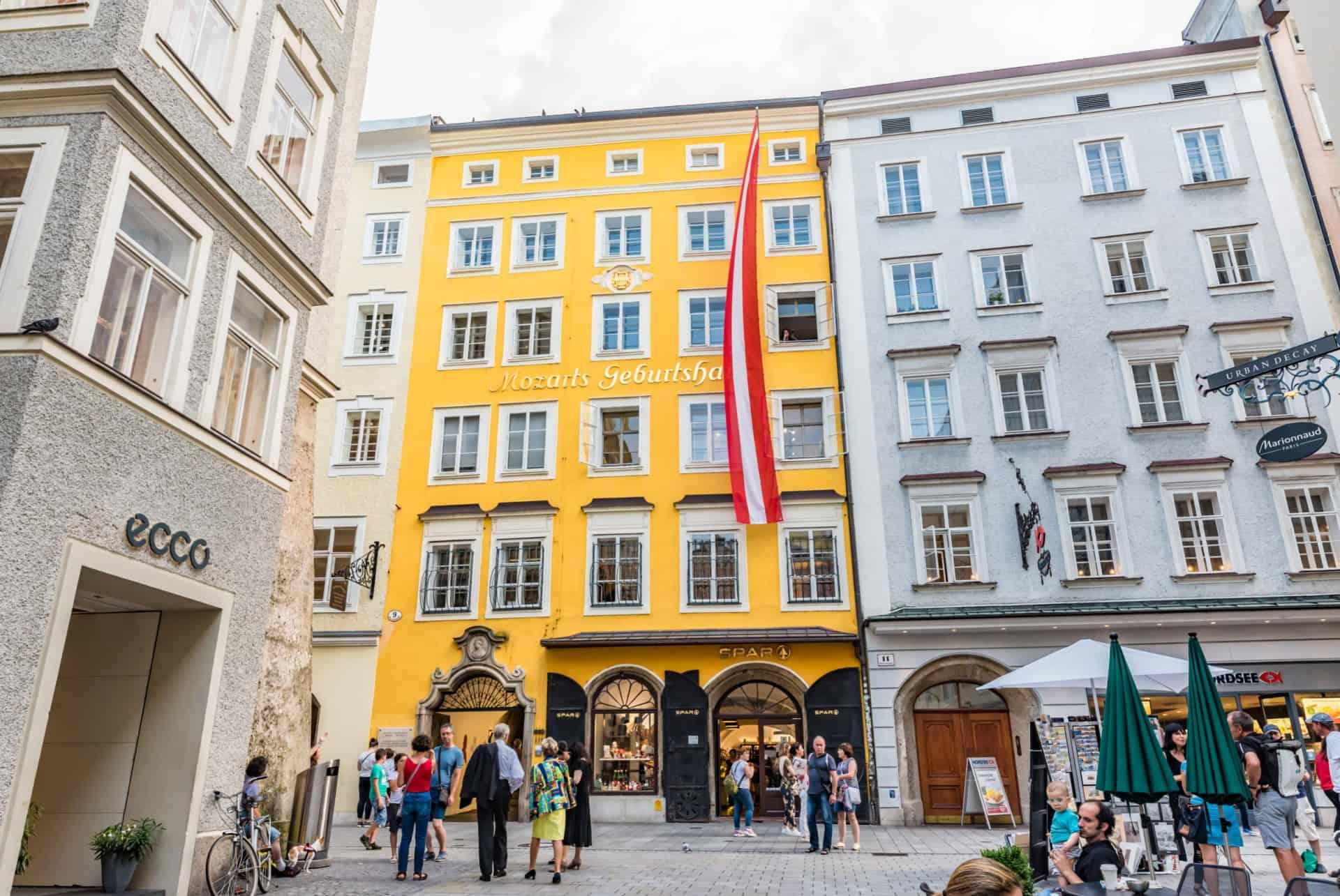 mozart's birthplace