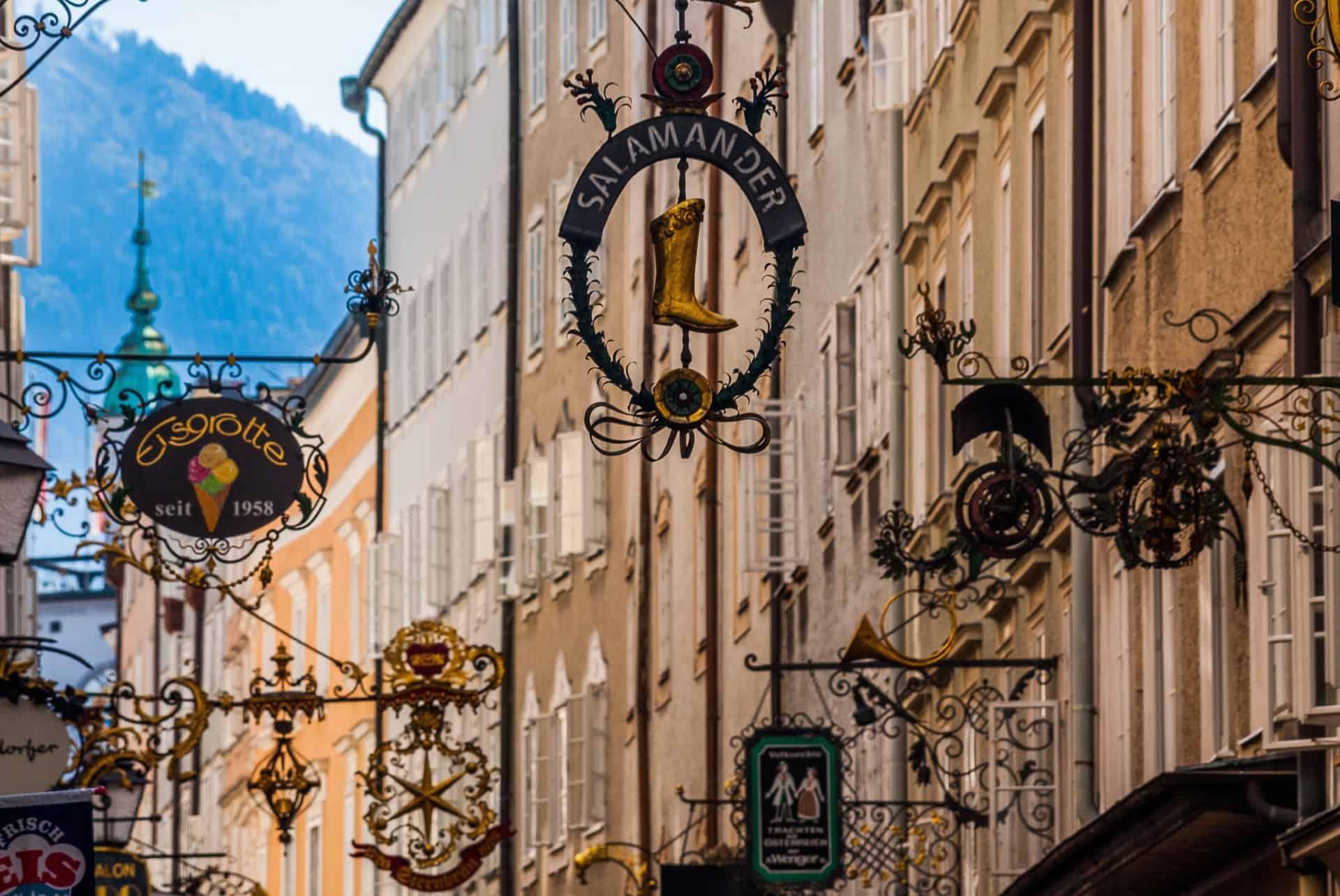 getreidegasse things to do in salzburg