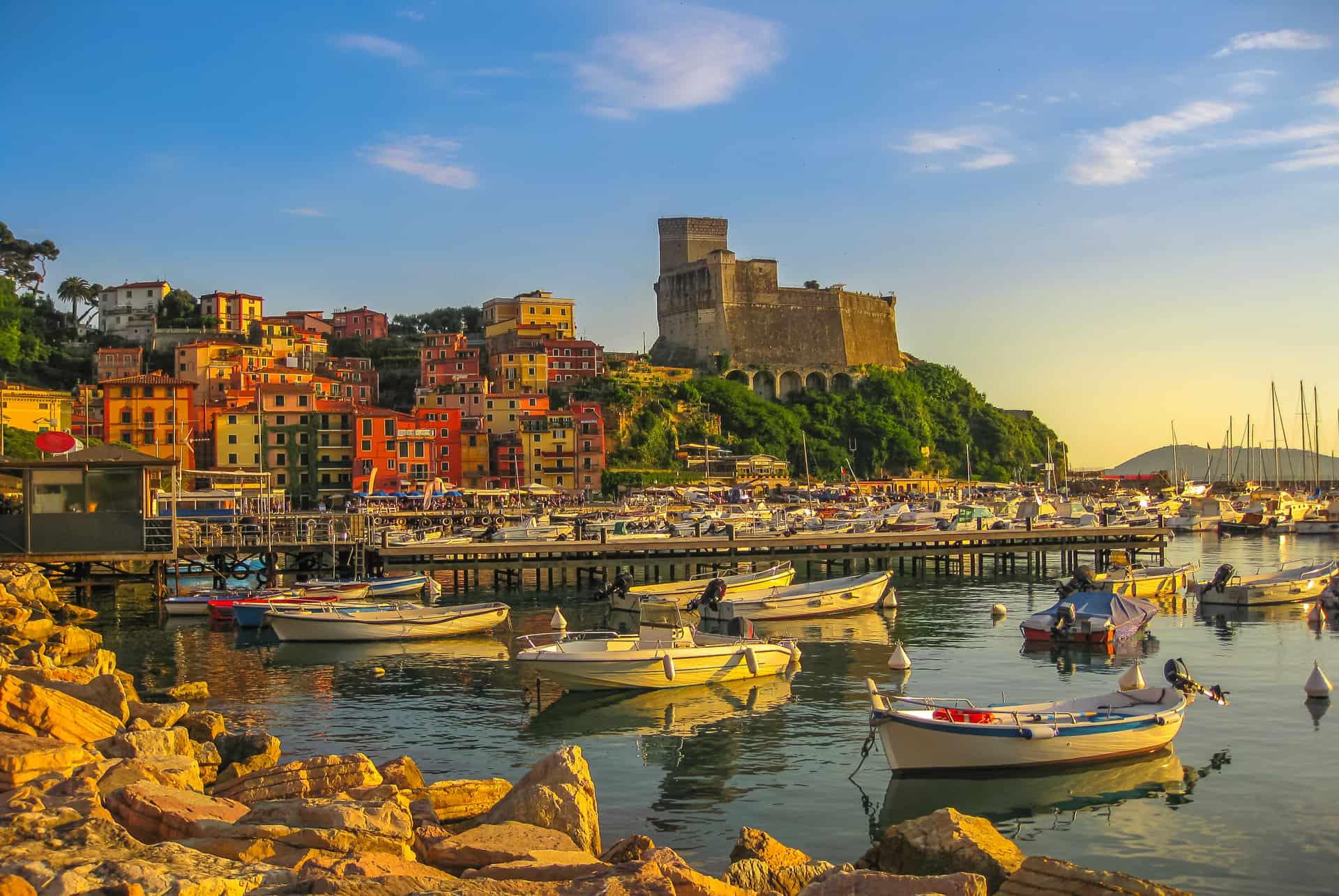 castle of san giorgio la spezia