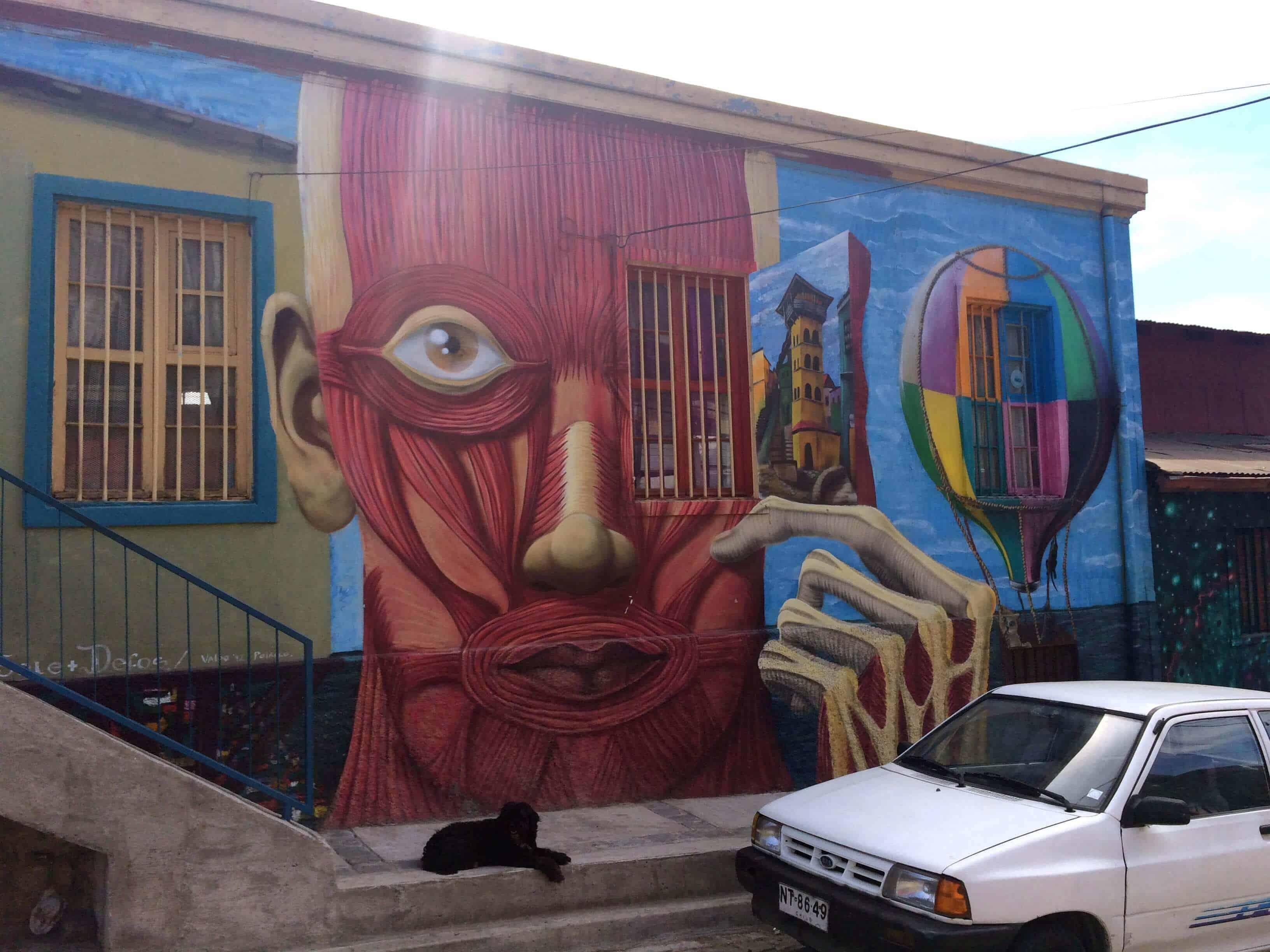 Valparaiso, Chile, graffiti, Street Art