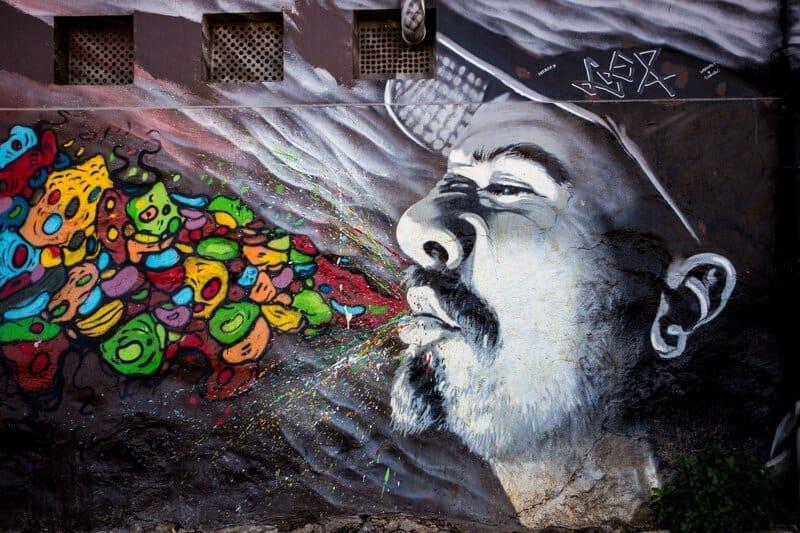 Valparaiso, Chile, graffiti, Street Art
