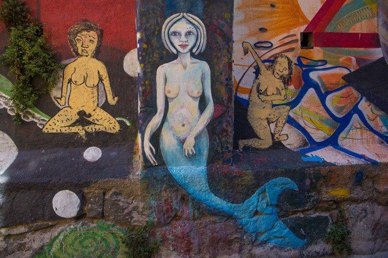 Valparaiso, Chile, graffiti, Street Art