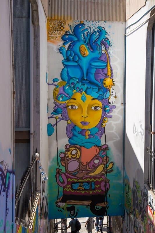 Valparaiso, Chile, graffiti, Street Art