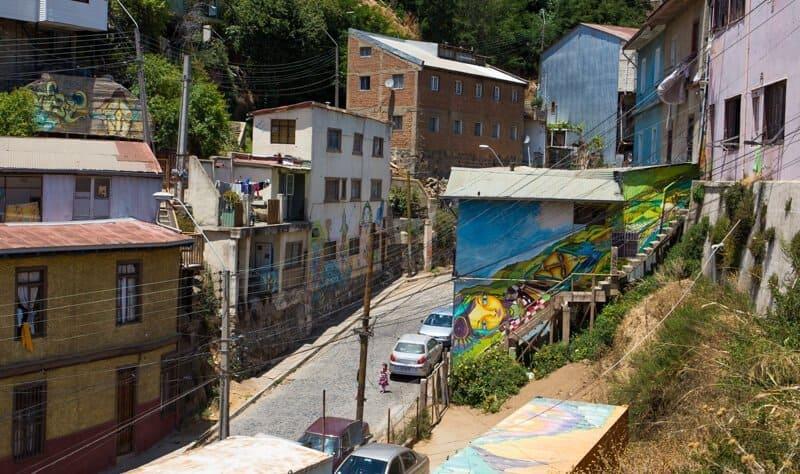Valparaiso, Chile, graffiti, Street Art