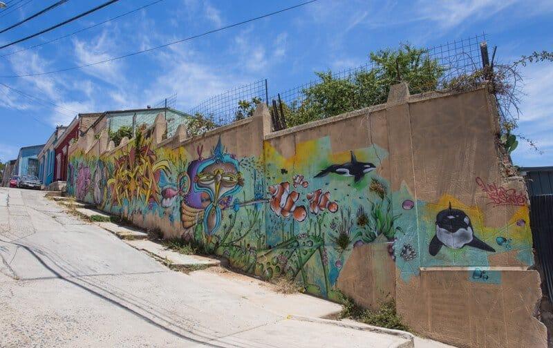 Valparaiso, Chile, graffiti, Street Art