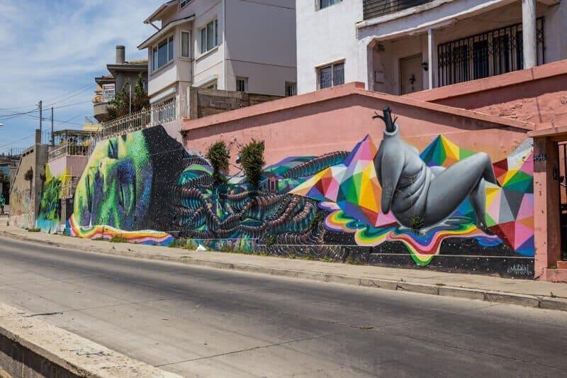 Valparaiso, Chile, graffiti, Street Art