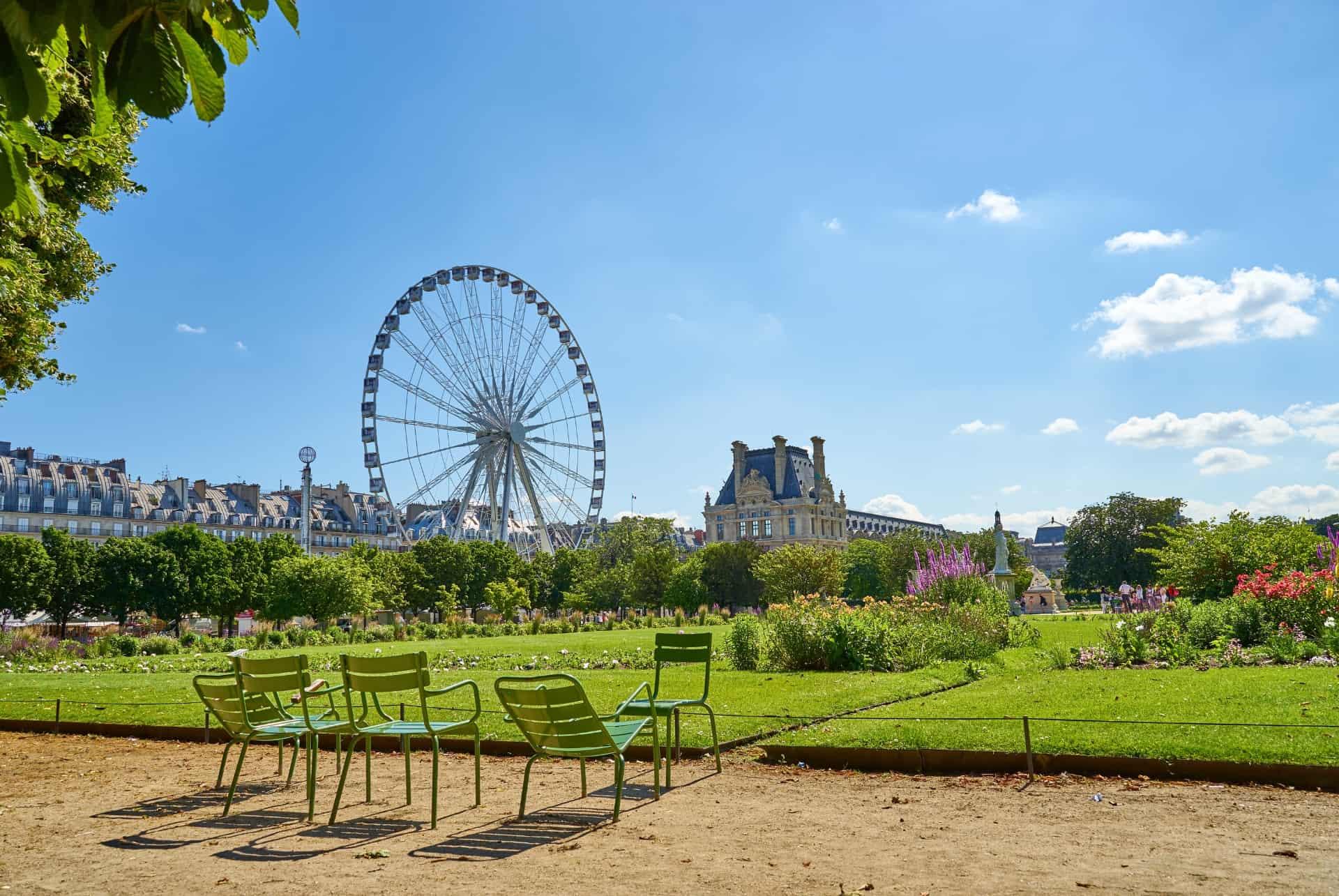 Tuileries where to sleep in Paris
