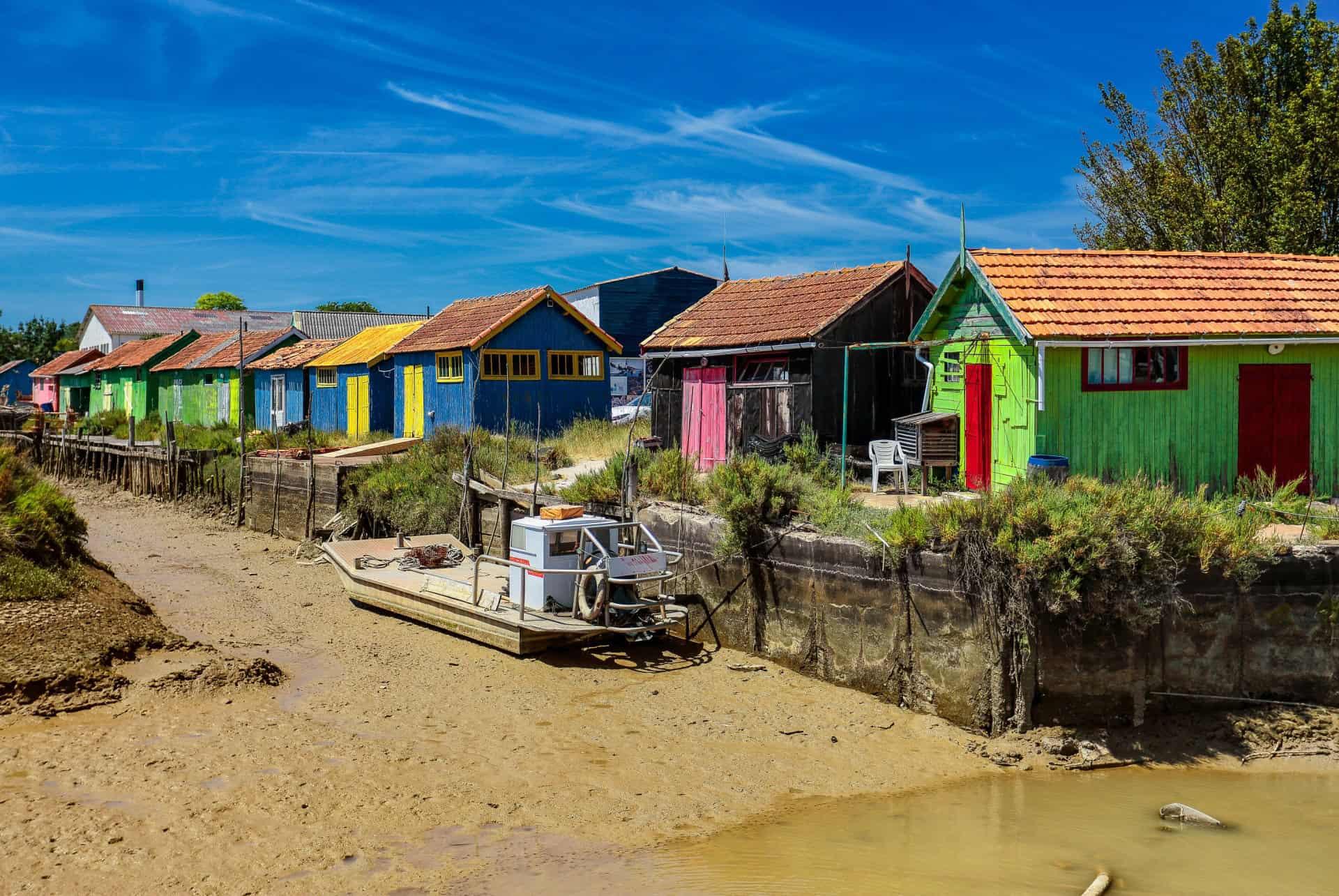 île d'Oléron huts